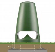 Triangle Garden 7 głośnik zewnętrzny ogrodowy IP66 Zielony - 4