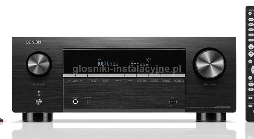 Denon AVR-X2900H DAB amplituner AV 8K