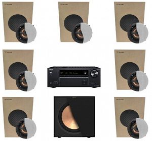 Nagłośnienie sufitowe Klipsch PRO-16RC kino domowe Atmos 5.1.2