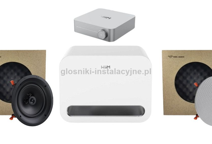 Zestaw nagłośnienia stereo 2.1 JBL B-6IC sufitowe głośniki