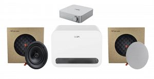 Zestaw nagłośnienia stereo 2.1 JBL B-6IC sufitowe głośniki