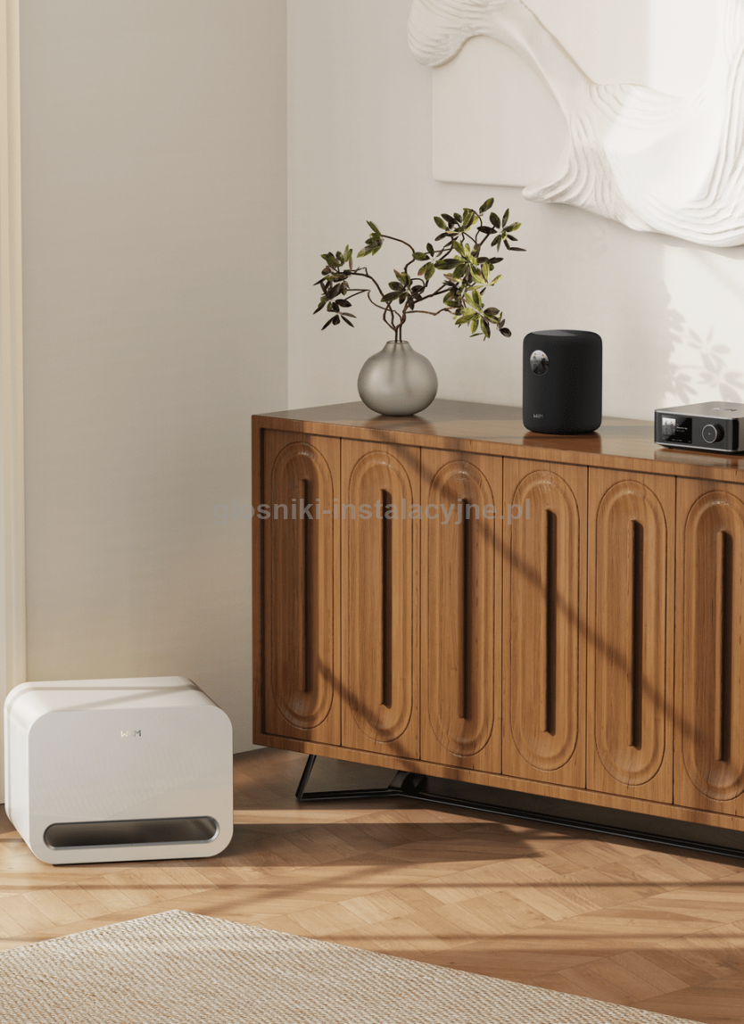 WiiM Sub Pro bezprzewodowy subwoofer aktywny White