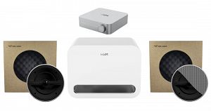 Zestaw nagłośnienia stereo 2.1 Bowers& Wilkins CCM382 sufitowe głośniki