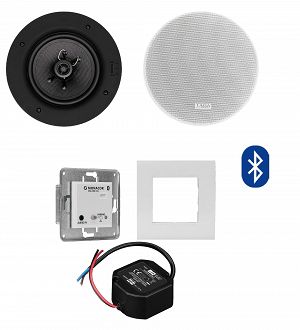 Monacor IWA-05BT/WS / Taga Harmony TCW-480R SLIM / Bluetooth / sufit