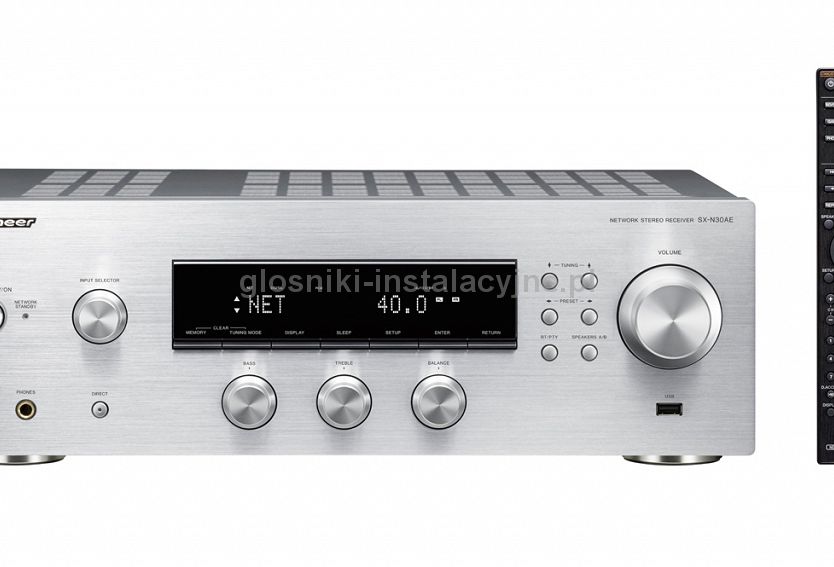 Pioneer SX-N30AE amplituner stereofoniczny Silver