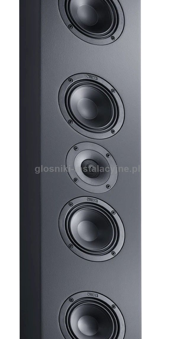 Canton Atelier 9 InWall głośnik ścienny Black semi-gloss