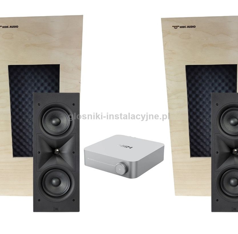 Zestaw nagłośnienia w ścianie JBL Stage 250WL stereo