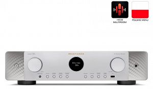 Marantz Cinema 70s płaski amplituner z Alexa, AirPlay i HEOS Silver Gold