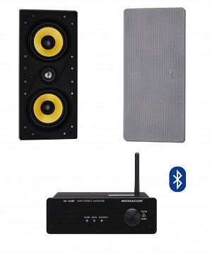 Monacor SA-160BT / Taga Harmony TLCR-580 / Bluetooth / ściana