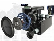 SVS PB-4000 PB4000 subwoofer aktywny High Gloss Black - 5