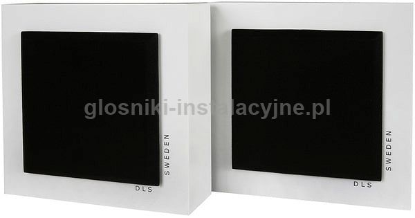 DLS Flatbox Slim Mini / stereo / naścienne White Satin