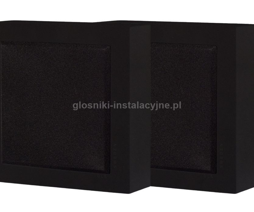 DLS Flatbox Slim Mini / stereo / naścienne Black Satin
