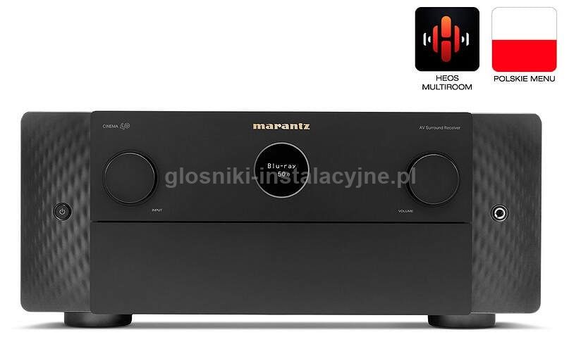 Marantz Cinema 40 amplituner z Alexa, AirPlay i HEOS Black