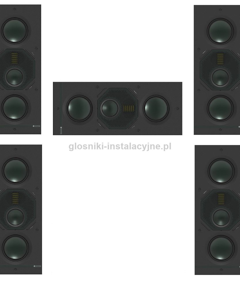 Monitor Audio Creator W3M kino domowe 5.0 / ściana
