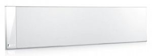 Kef T301c głośnik naścienny centralny White gloss