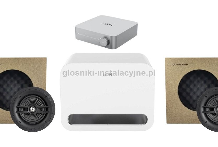 Zestaw nagłośnienia stereo 2.1 JBL Stage 260C sufitowe głośniki
