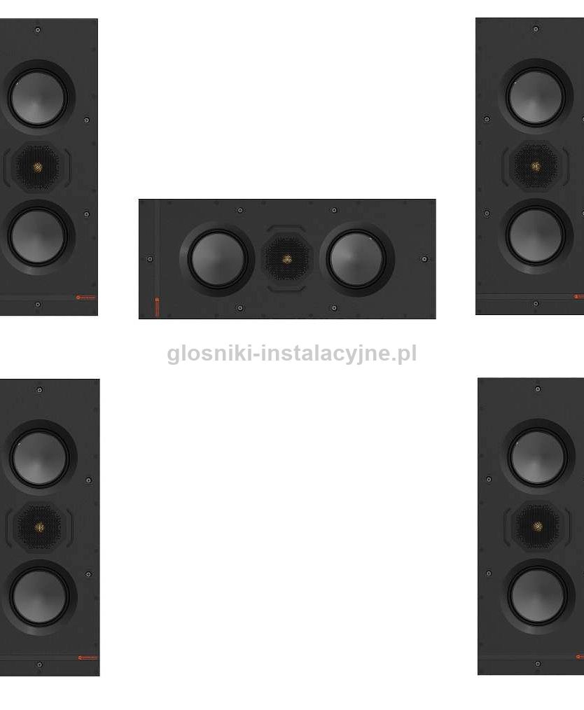 Monitor Audio Creator W1M kino domowe 5.0 / ściana