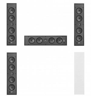 Paradigm CI Elite E3-LCR v.2 kino domowe 5.0 / ściana