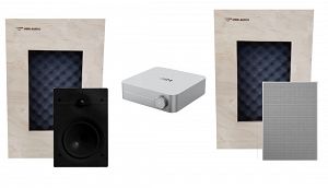 Zestaw nagłośnienia w ścianie Bowers&Wilkins CWM362 stereo