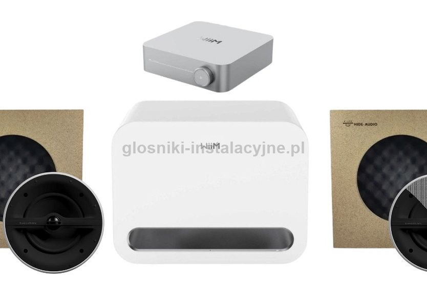 Zestaw nagłośnienia stereo 2.1 Bowers& Wilkins CCM362 sufitowe głośniki