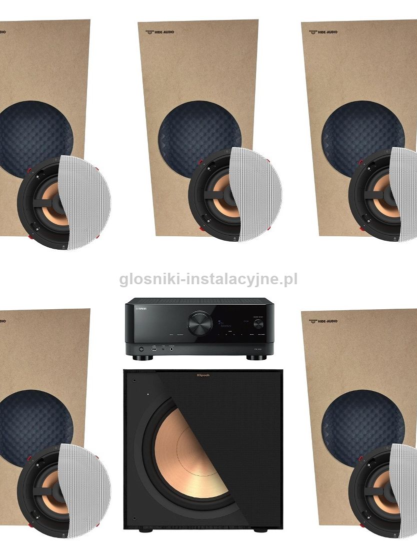 Głośniki w suficie Klipsch PRO-16RC kino domowe 5.1