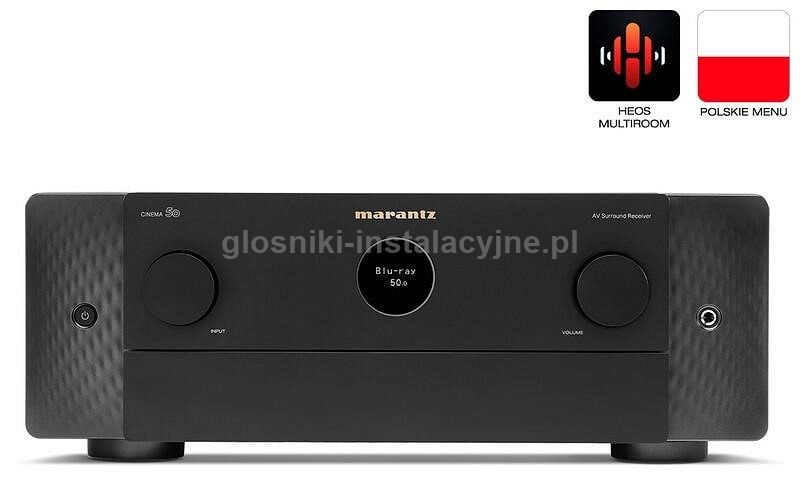 Marantz Cinema 50 amplituner z Alexa, AirPlay i HEOS Black