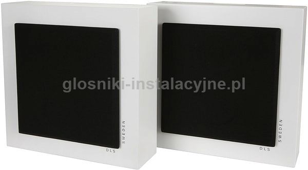 DLS Flatbox Mini  / stereo / naścienne White Satin