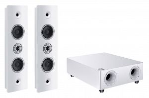 Heco Ambient 44F/88F / zestaw 2.1 / naścienny White