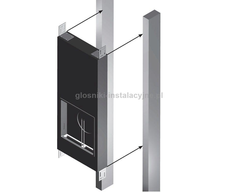 Monitor Audio IWB10 obudowa subwoofer do ściany