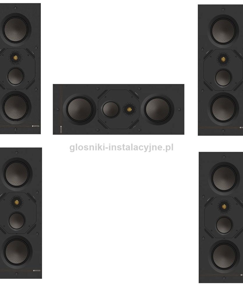 Monitor Audio Creator W2M-CP kino domowe 5.0 / ściana