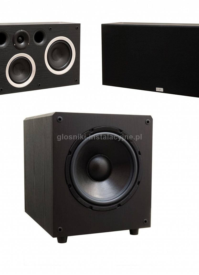 Taga Harmony TAV OW-60 LCRS / TSW-210 zestaw 2.1 / naścienny Black