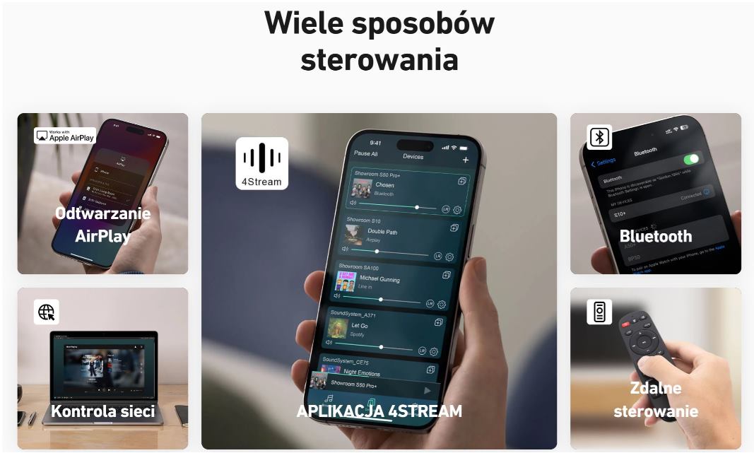 Arylic S10+ Arylic S10+ bezprzewodowy przedwzmacniacz strumieniowy