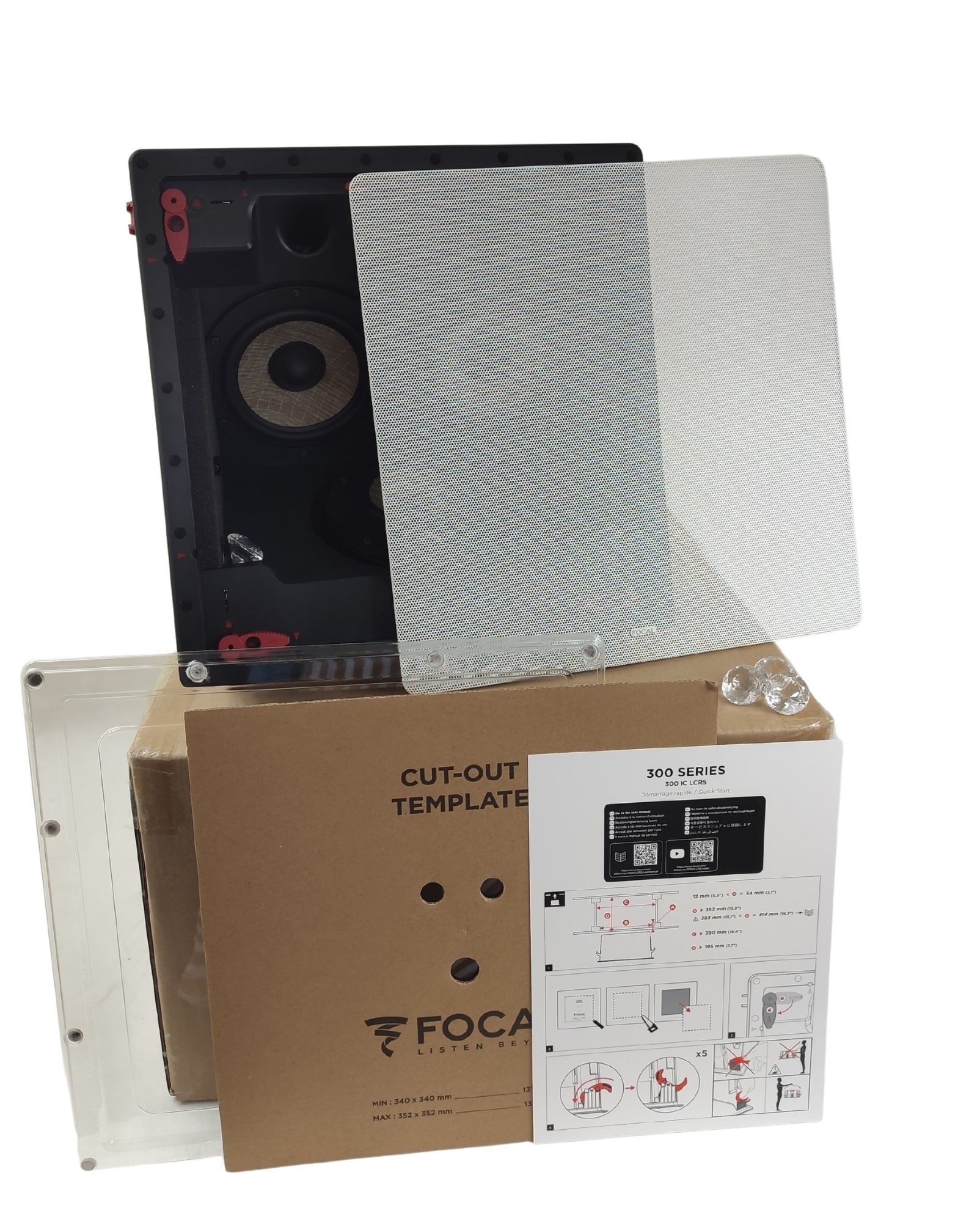 Focal 1000 IW 6 LCR zawartość opakowania box