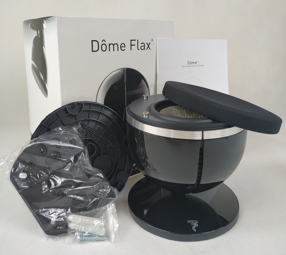 Focal Dome Flax Sat zawartość opakowania box
