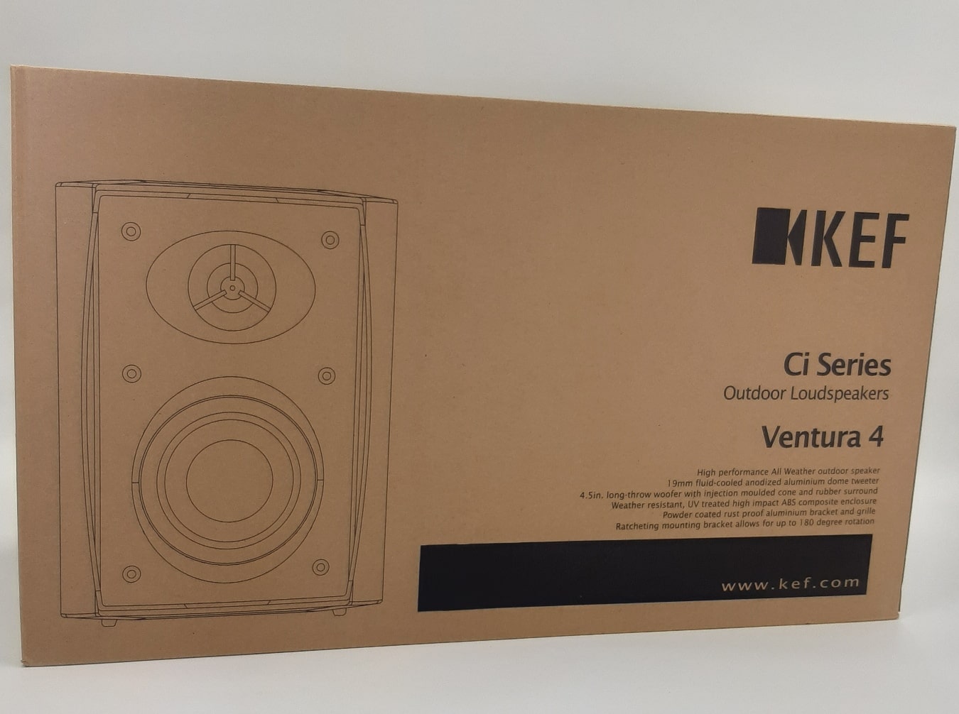 Głośnik zewnętrzny Kef box 