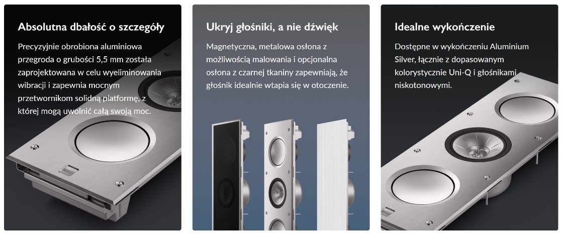 Kef Ci3160RLM-THX głośnik ścienny