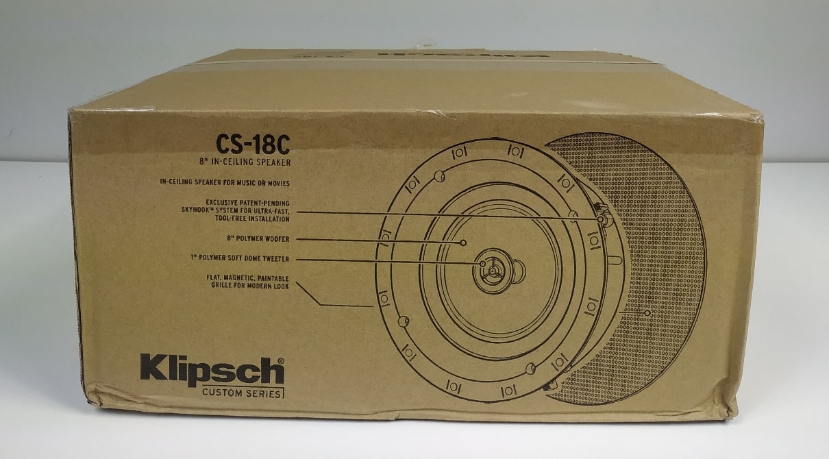 Klipsch CS-18C box