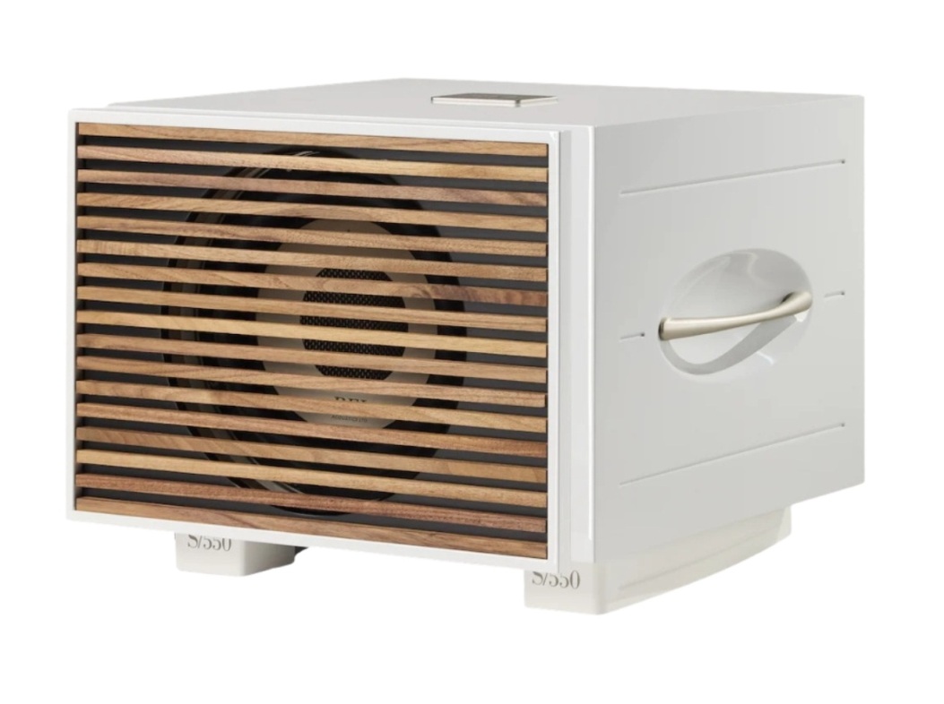 Rel S/550 subwoofer z maskownicą Woden grille