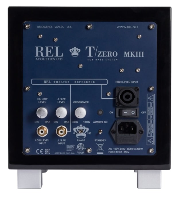 Rel Tzero MKIII Black back