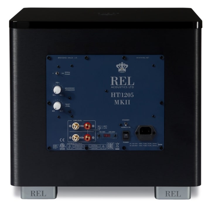 Rel HT/1205 MkII back tył subwoofera