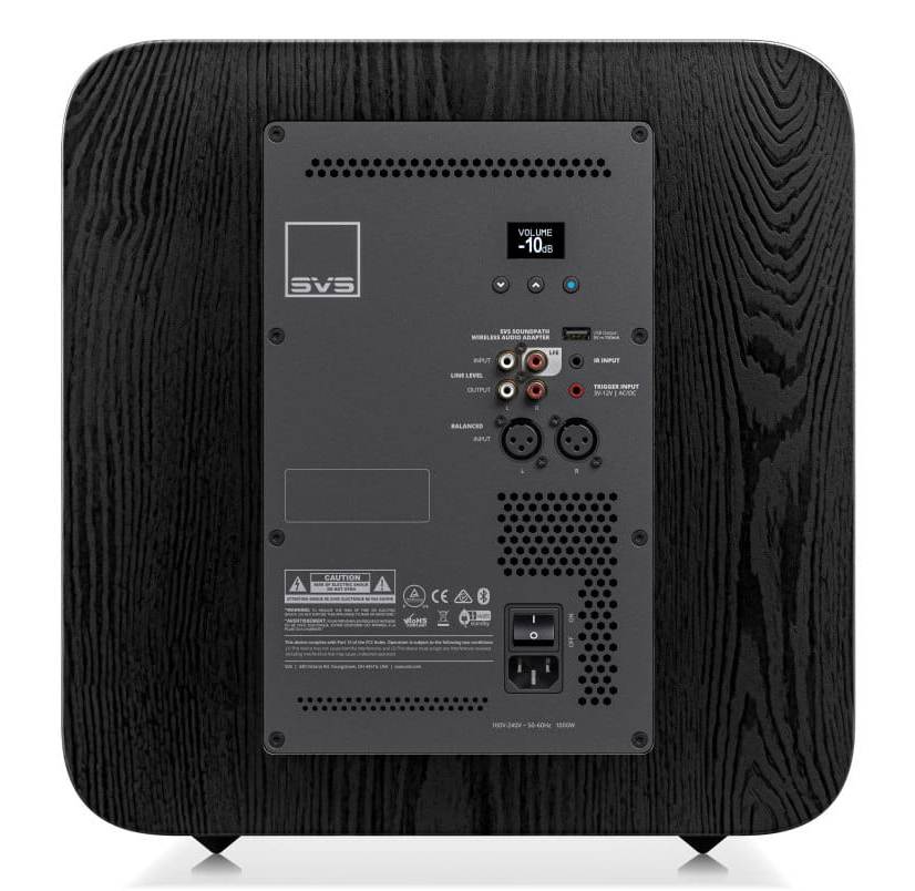 SVS SB-3000 Revolution back SVS SB-3000 Revolution back