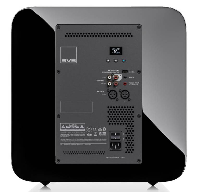SVS SB-3000 Revolution back
