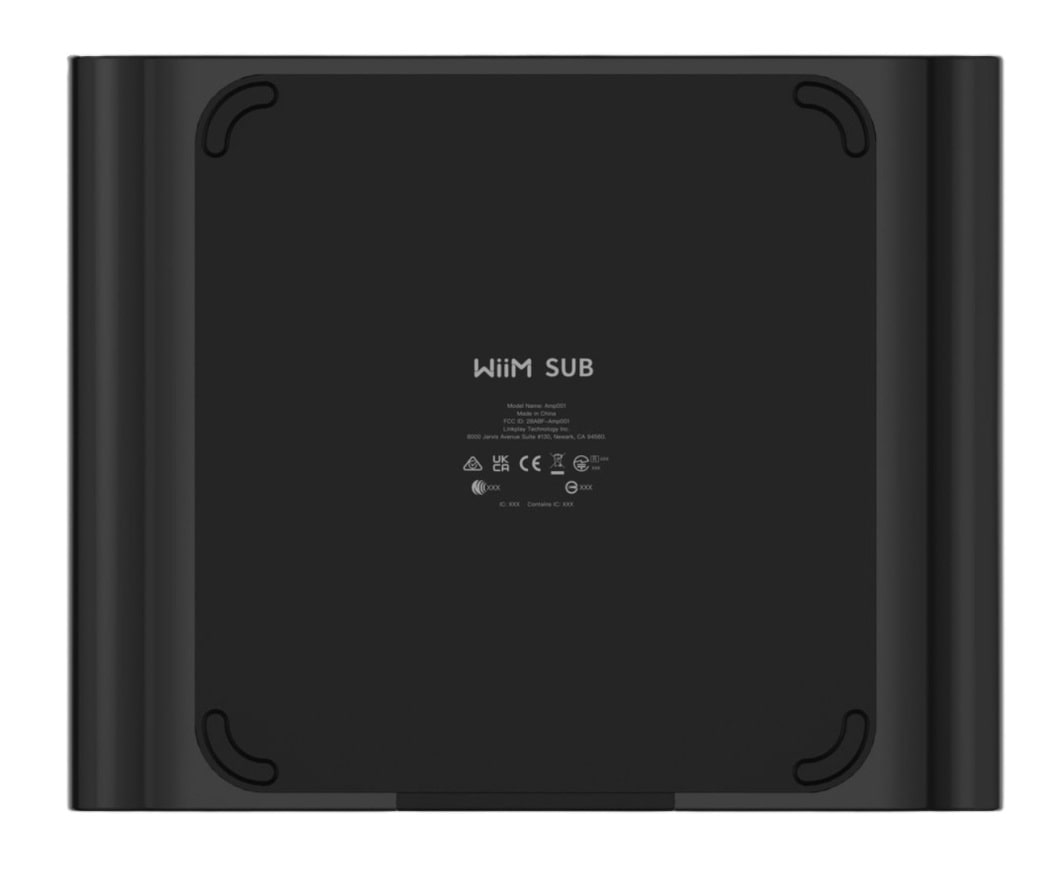 WiiM Sub Pro Black back