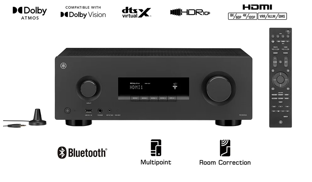 Yamaha RX300A amplituner kina domowego 5.2