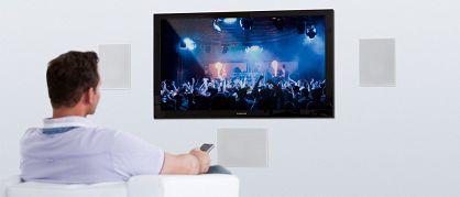 Głośnik podtynkowy do salonu i kina domowego, który naprawdę gra