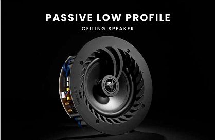 Niskoprofilowy pasywny głośnik sufitowy Lithe Audio